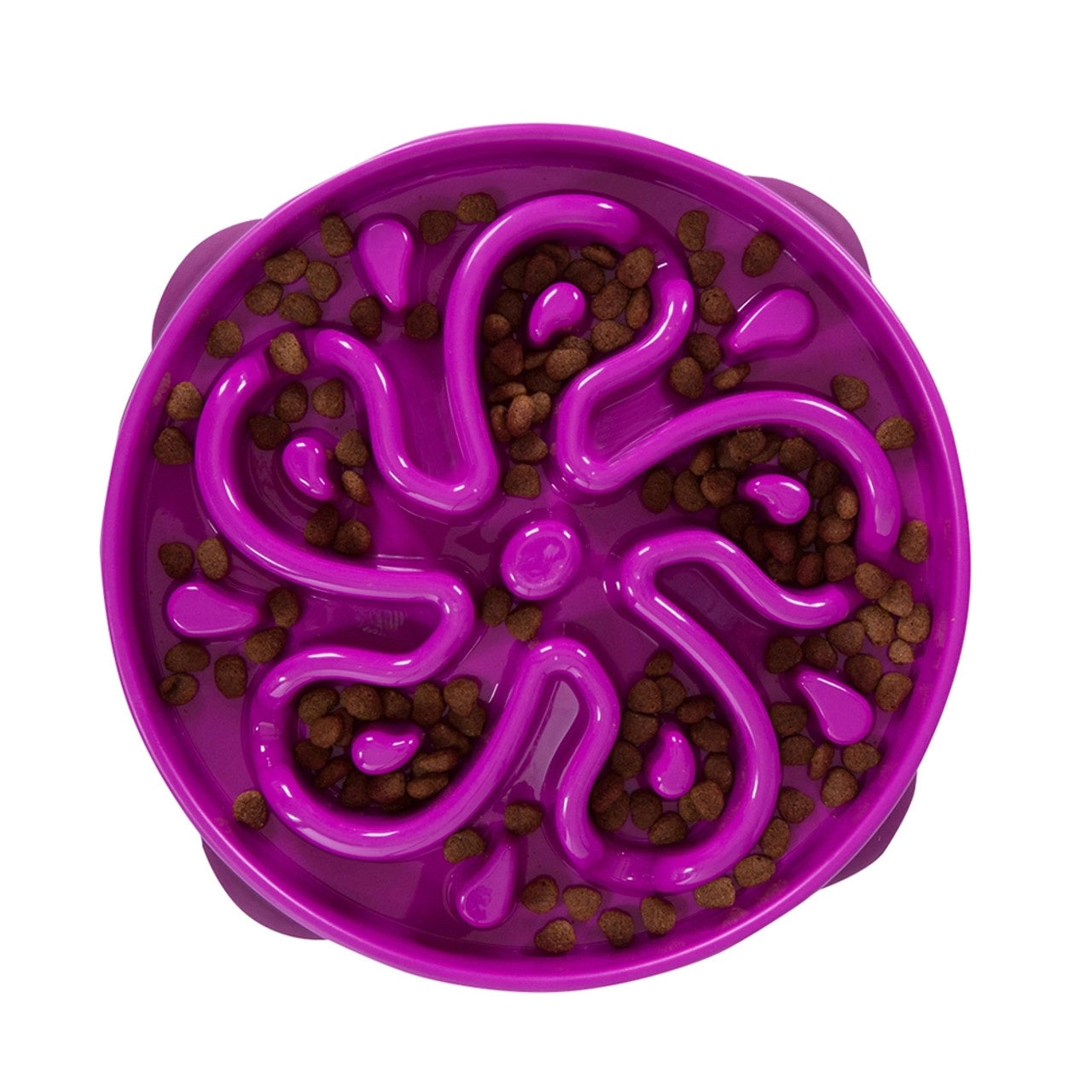 Outward Hound Fun Feeder Purple