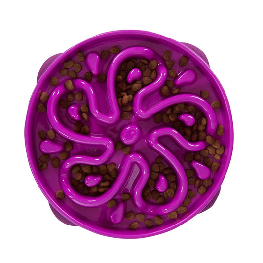 Outward Hound Fun Feeder Purple