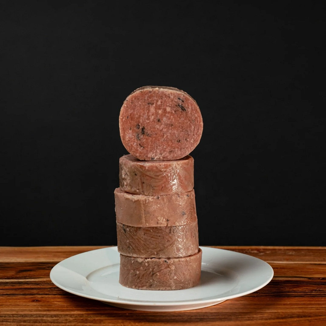 Raw Lamb & Salmon  Medallions 3kg