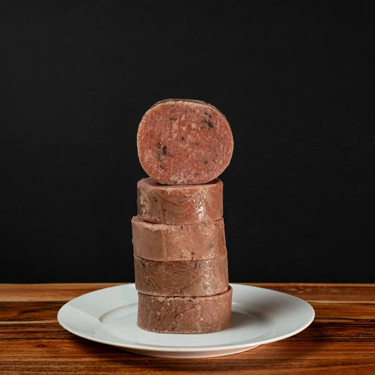 Raw Lamb & Salmon  Medallions 3kg